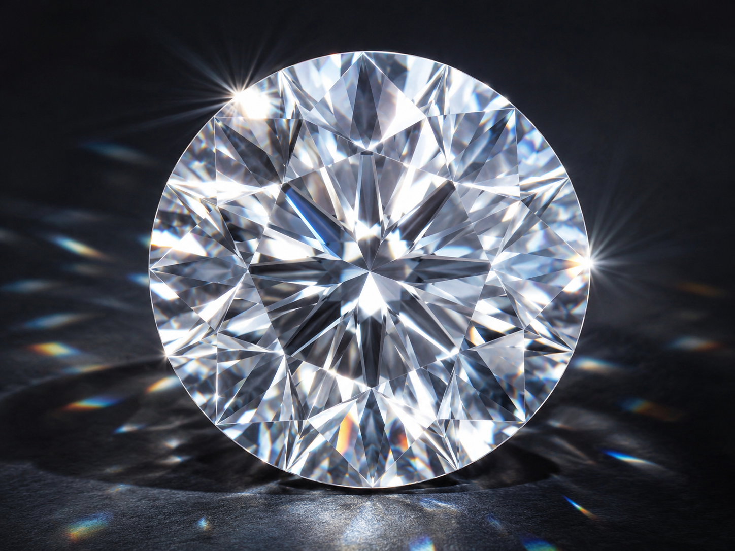 Runder Brillantschliff mit starker Lichtleistung